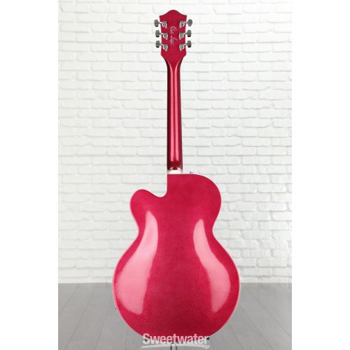  Gretsch G6120T-HR Brian Setzer Signature Hot Rod - Magenta Sparkle with Rosewood Fingerboard