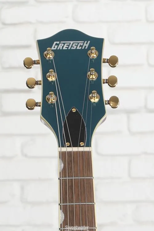  Gretsch Electromatic Pristine LTD Center Block Double-Cut Semi-hollowbody Electric Guitar with Bigsby - Petrol