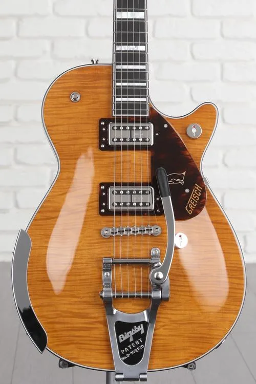 Gretsch G6134TFM-NH Nigel Hendroff Signature Penguin - Amber Flame