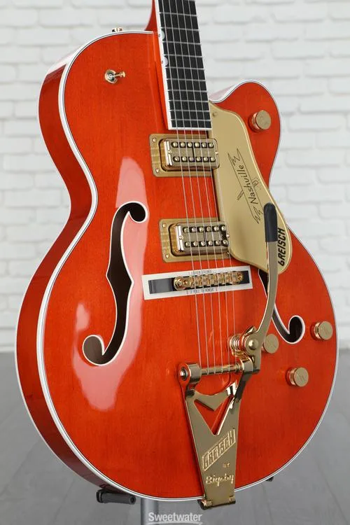  Gretsch G6120TG Players Edition Nashville with Bigsby - Orange Stain