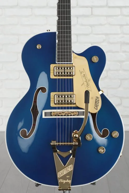 Gretsch G6120TG Players Edition Nashville with Bigsby - Azure Metallic