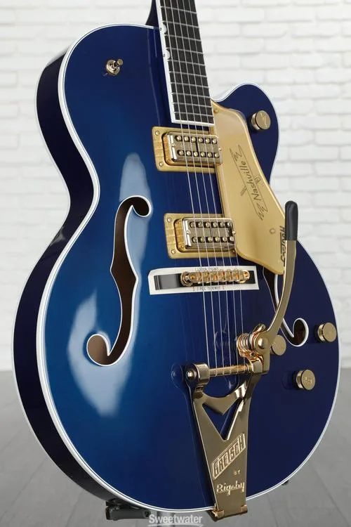  Gretsch G6120TG Players Edition Nashville with Bigsby - Azure Metallic