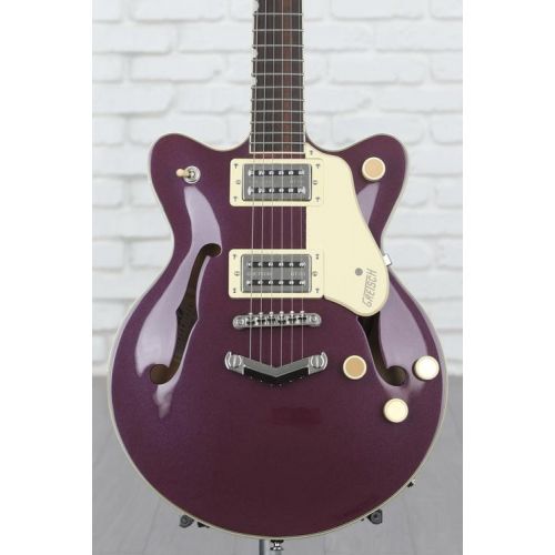  Gretsch G2655 Streamliner Center Block Jr. Doublecut Semi-hollowbody Guitar - Burnt