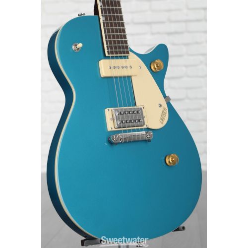  Gretsch G2215-P90 Streamliner Junior Jet Club P90 Electric Guitar - Ocean Turquoise