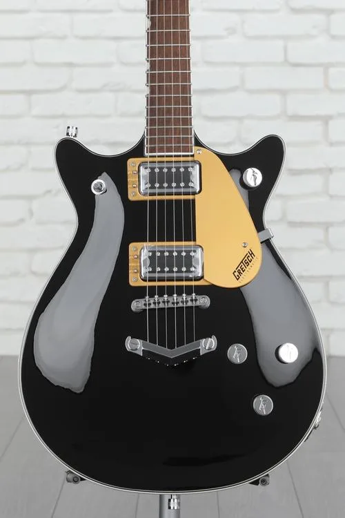 Gretsch G5222 Electromatic Double Jet BT Electric Guitar - Black