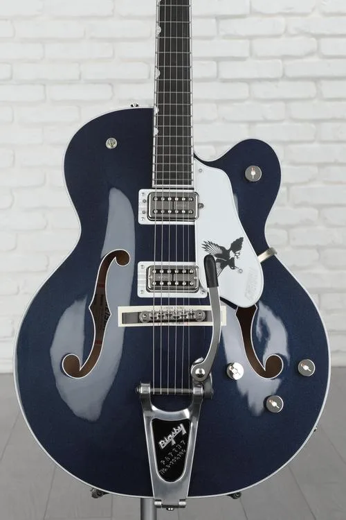 Gretsch G6136T-RR Rich Robinson Signature Falcon Electric Guitar - Raven's Breast Blue