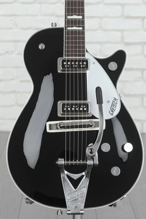 Gretsch G6128T-GH George Harrison Duo Jet Electric Guitar - Black