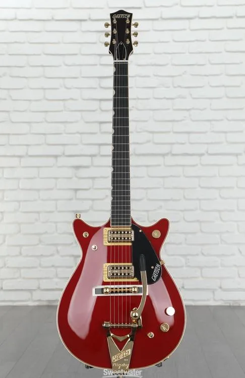  Gretsch G6131T-62 Vintage Select Edition '62 Duo Jet - Firebird Red