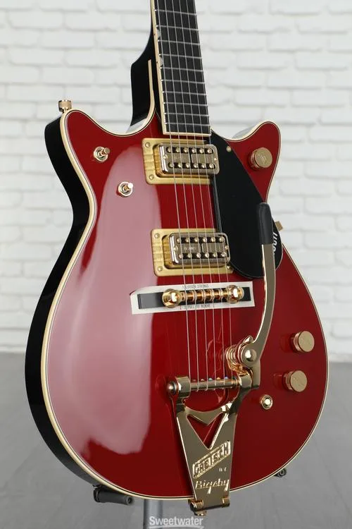  Gretsch G6131T-62 Vintage Select Edition '62 Duo Jet - Firebird Red