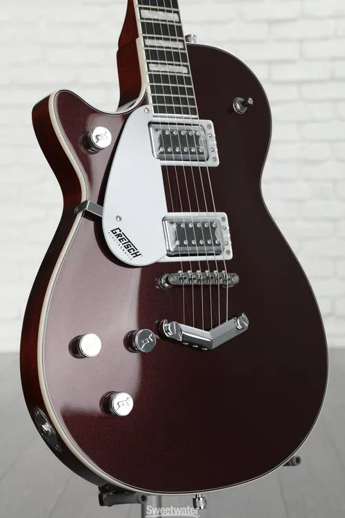  Gretsch G5220 Electromatic Jet BT Left-handed Electric Guitar - Dark Cherry Metallic