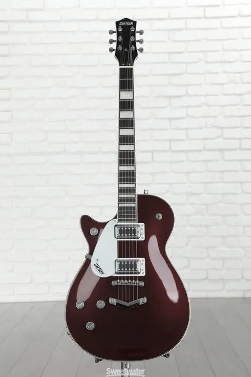  Gretsch G5220 Electromatic Jet BT Left-handed Electric Guitar - Dark Cherry Metallic