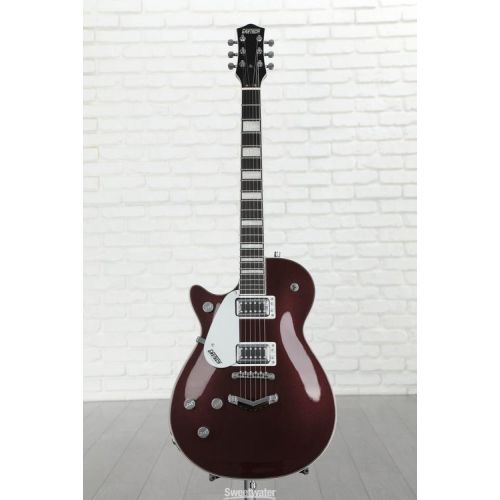  Gretsch G5220 Electromatic Jet BT Left-handed Electric Guitar - Dark Cherry Metallic