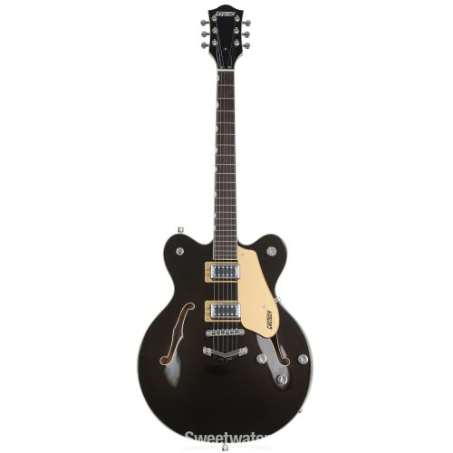  Gretsch G5622 Electromatic Center Block Double-Cut with V-Stoptail Electric Guitar - Black Gold