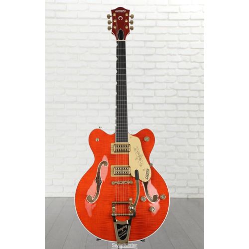  Gretsch G6620TFM Players Edition Nashville Center Block - Orange Stain, Bigsby Tailpiece