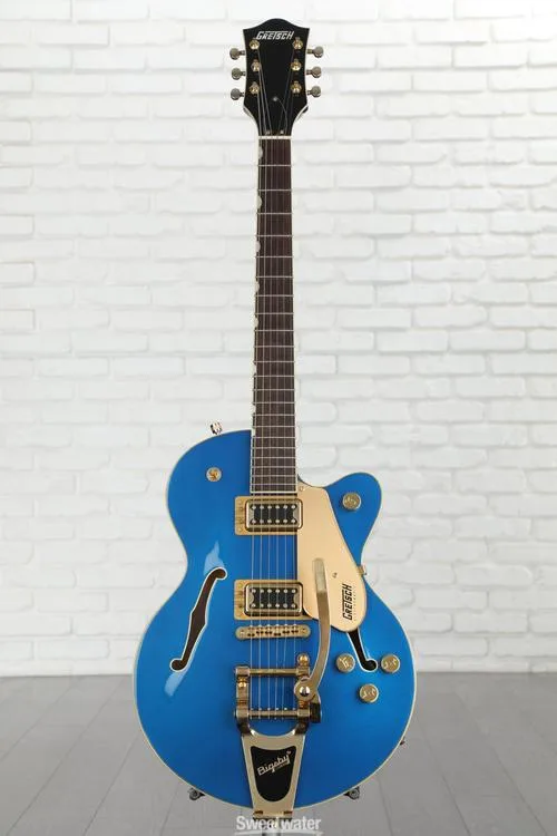  Gretsch G5655TG Electromatic Center Block Jr. - Azure Metallic Demo