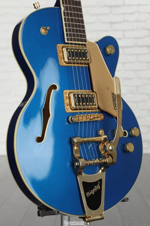  Gretsch G5655TG Electromatic Center Block Jr. - Azure Metallic Demo