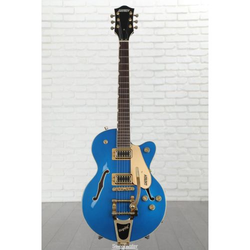  Gretsch G5655TG Electromatic Center Block Jr. - Azure Metallic Demo