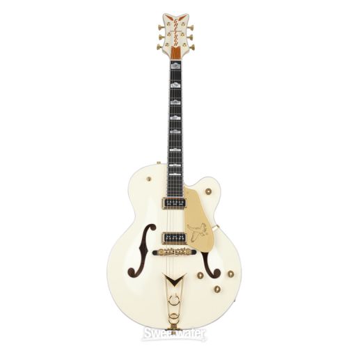  Gretsch G6136-55GE Vintage Select 1955 White Falcon - Vintage White, Cadillac