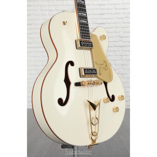  Gretsch G6136-55GE Vintage Select 1955 White Falcon - Vintage White, Cadillac