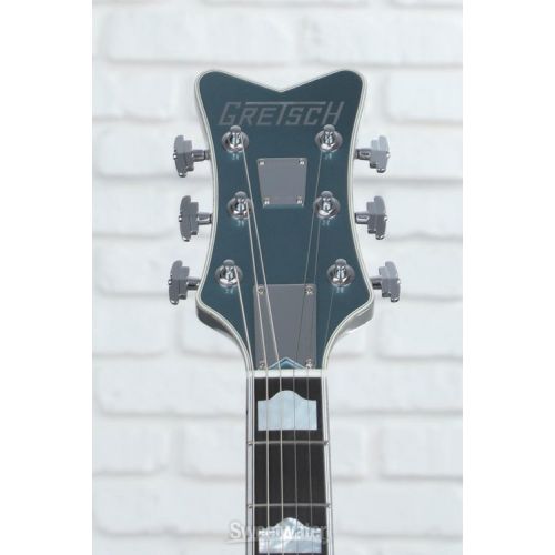  Gretsch G6136T-140 PRO 140th Double Platinum Edition Falcon Hollowbody Electric Guitar - Two-tone Stone Platinum/Pure Platinum with Bigsby Tailpiece