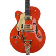 Gretsch G6120TG Players Edition Nashville with Bigsby, Left-handed - Orange Stain