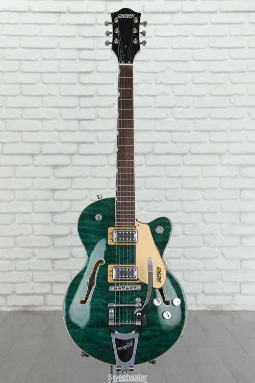  Gretsch G5655T-QM Electromatic Center Block Jr. Quilt Semi-hollowbody Electric Guitar - Mariana