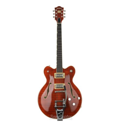  Gretsch G6609TDC Players Edition Broadkaster Center Block - Bourbon Stain, Bigsby Tailpiece
