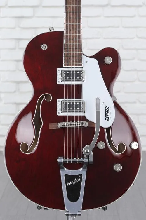 Gretsch G5420T Electromatic Classic Hollowbody Single-cut Electric Guitar with Bigsby - Walnut Stain Demo