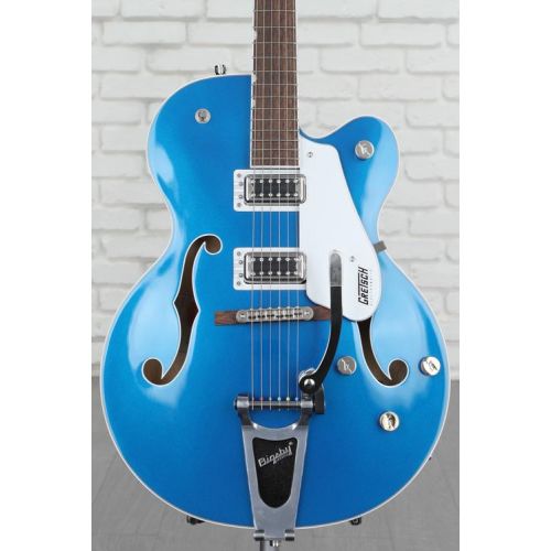  Gretsch G5420T Electromatic Classic Hollowbody Single-cut Electric Guitar with Bigsby - Azure Metallic