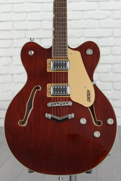 Gretsch G5622 Electromatic Center Block Double-Cut with V-Stoptail Electric Guitar - Aged Walnut