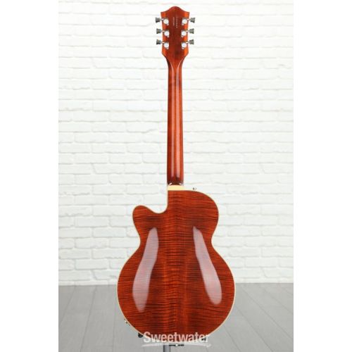  Gretsch G6659TFM Players Edition Broadkaster Jr. Center Block - Bourbon Flame