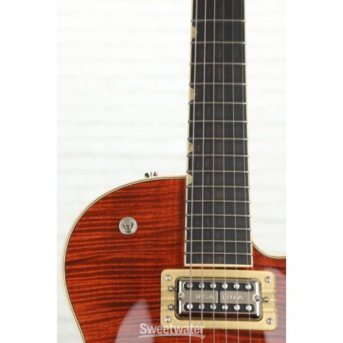  Gretsch G6659TFM Players Edition Broadkaster Jr. Center Block - Bourbon Flame