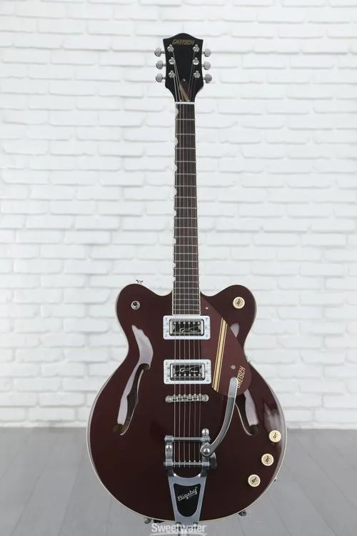  Gretsch Limited Edition G2604T Streamliner Rally 2 Center Block - Oxblood/Walnut