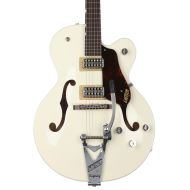 Gretsch G6118T Players Edition Anniversary - 2-Tone Lotus Ivory/Walnut Stain