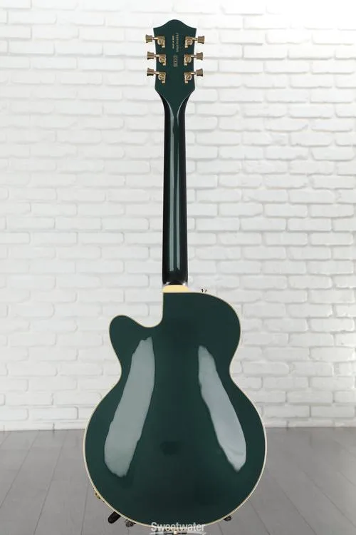  Gretsch G6659TG Players Edition Broadkaster Jr. Center Block Semi-hollowbody Electric Guitar - Cadillac Green, Bigsby Tailpiece