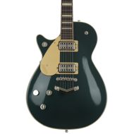 Gretsch G6228 Player's Edition Duo Jet Left-Handed Electric Guitar - Cadillac Green Metallic