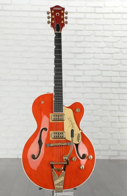  Gretsch G6120TG Players Edition Nashville with Bigsby - Orange Stain Demo