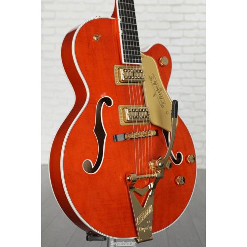  Gretsch G6120TG Players Edition Nashville with Bigsby - Orange Stain Demo