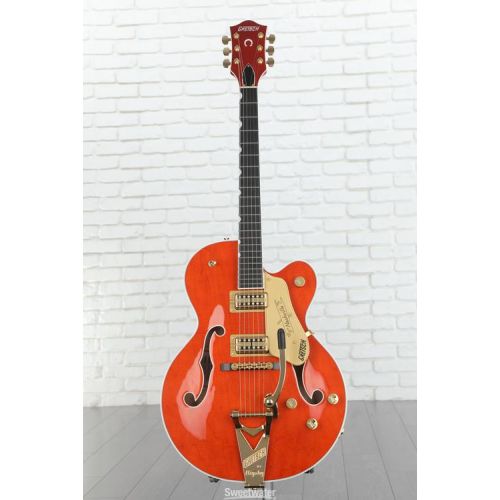  Gretsch G6120TG Players Edition Nashville with Bigsby - Orange Stain Demo