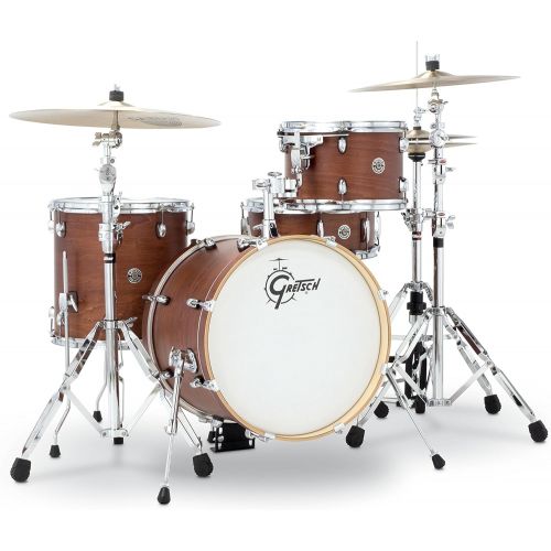  Gretsch CT1J484SWG 2014 Catalina Club Jazz 4-Piece Shell Pack - Satin Walnut Glaze