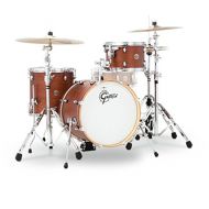Gretsch Drums CT1-J483-SWG Catalina Club 3 Piece Drum Shell Pack, Satin Walnut Glaze