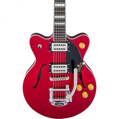  Gretsch Guitars},description:Gretsch is offering a new Candy Apple Red finish to its G2655T Streamliner Center Block Jr. lineup.The exhilarating G2655T Streamliner Center Block Jr.