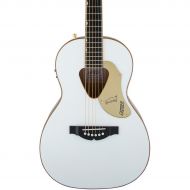 Gretsch Guitars},description:The G5021WPE Rancher Penguin Parlor AcousticElectric delivers classic Penguin style and appointments in a richly resonant parlor-size acoustic guita
