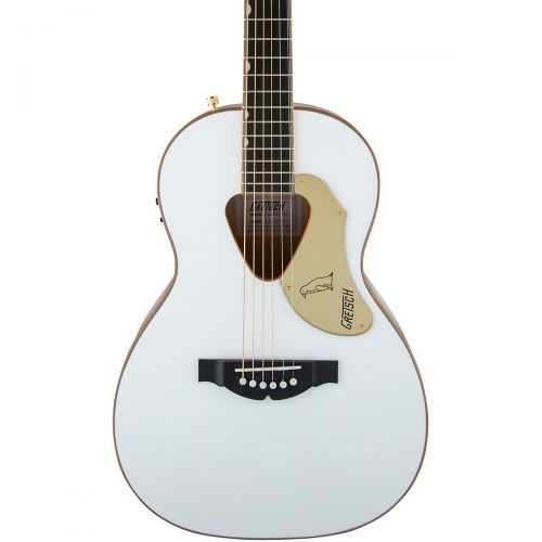  Gretsch Guitars},description:The G5021WPE Rancher Penguin Parlor AcousticElectric delivers classic Penguin style and appointments in a richly resonant parlor-size acoustic guita