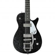 Gretsch Guitars},description:With its TV Jones-designed dual Gretsch mini-humbuckers and Bigsby vibrato tailpiece, the Electromatic Jet Baritone will peel the paint and crack the w