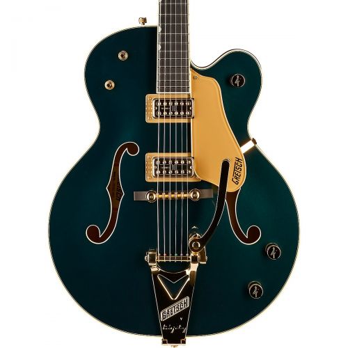  Gretsch Guitars},description:Honoring one of the first “custom color” guitars created by Gretsch, the G6196T-59 Vintage Select Edition 59 Country Club Hollowbody with Bigsby is a r