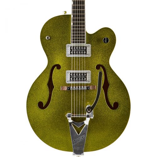  Gretsch Guitars},description:Gretsch Brian Setzer Hot Rod Models are stripped down and built to Brians exacting specs. The single-cutaway bound hollow body has an arched top, 1959-