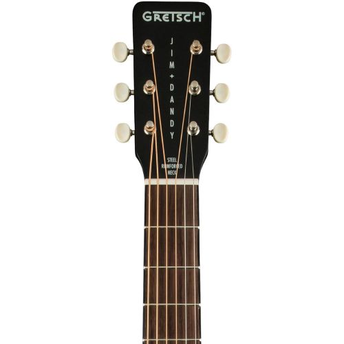  Gretsch Guitars G9520 Jim Dandy Flat Top Acoustic Guitar Black