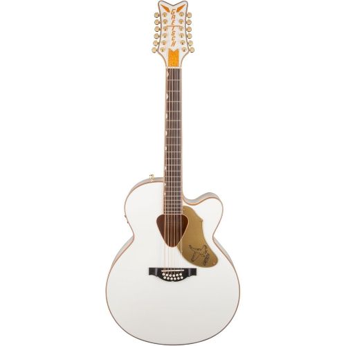  Gretsch Guitars Gretsch G5022CWFE-12 Rancher Falcon White 12-String Acoustic-Electric Guitar