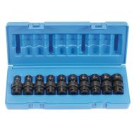 Grey Pneumatic (1210UMD) 3/8 Drive 10-Piece Deep Universal Metric Socket Set